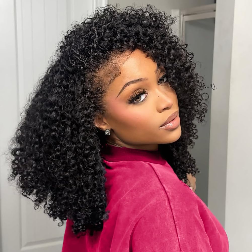wigcool Hidden Strap Body Wave 360 613 Lace Front Wig Human Hair Glueless Wigs Human hair Pre Plucked Pre Bleached 180% Density Blonde Wig With Drawstring HD Full Lace Human Hair Wigs 20Inch