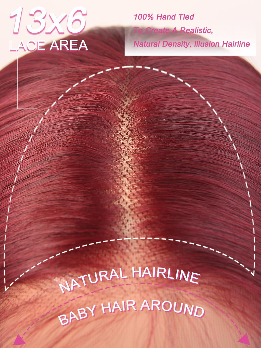 Synthetic Lace Front Wig, Honey Blonde Wig 13x6 Hd Lace Pre-Plucked Long Straight Highlights Glueless Wigs for Black Women 26 Inch Suitable for Everyday Wear