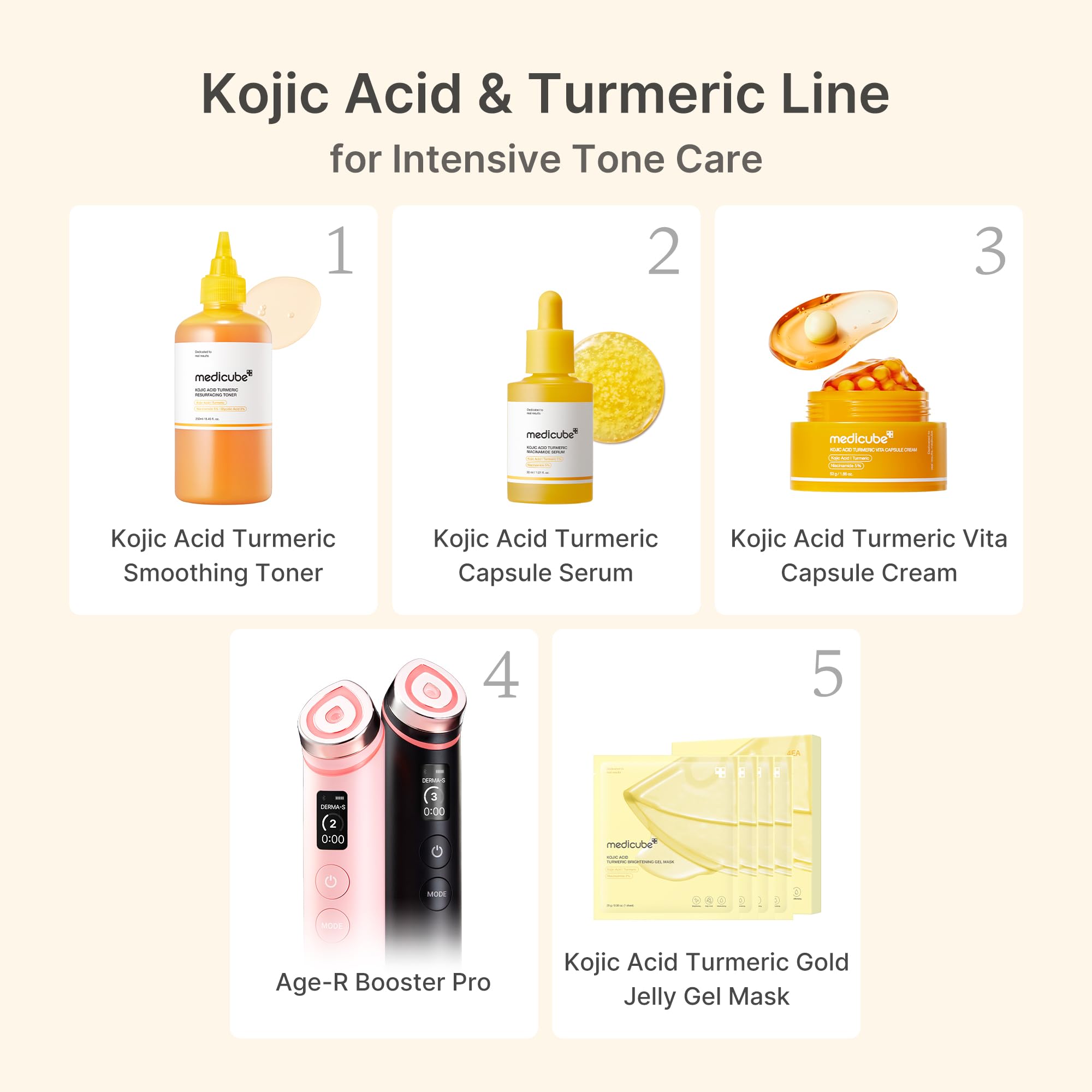 medicube Capsule Cream with Deep Vitamin C | Liposome Vitamin C Golden Capsule for Radiance & Firm-Looking Skin | Hydrating Glow Gel Texture | Korean Skincare, 1.94 oz