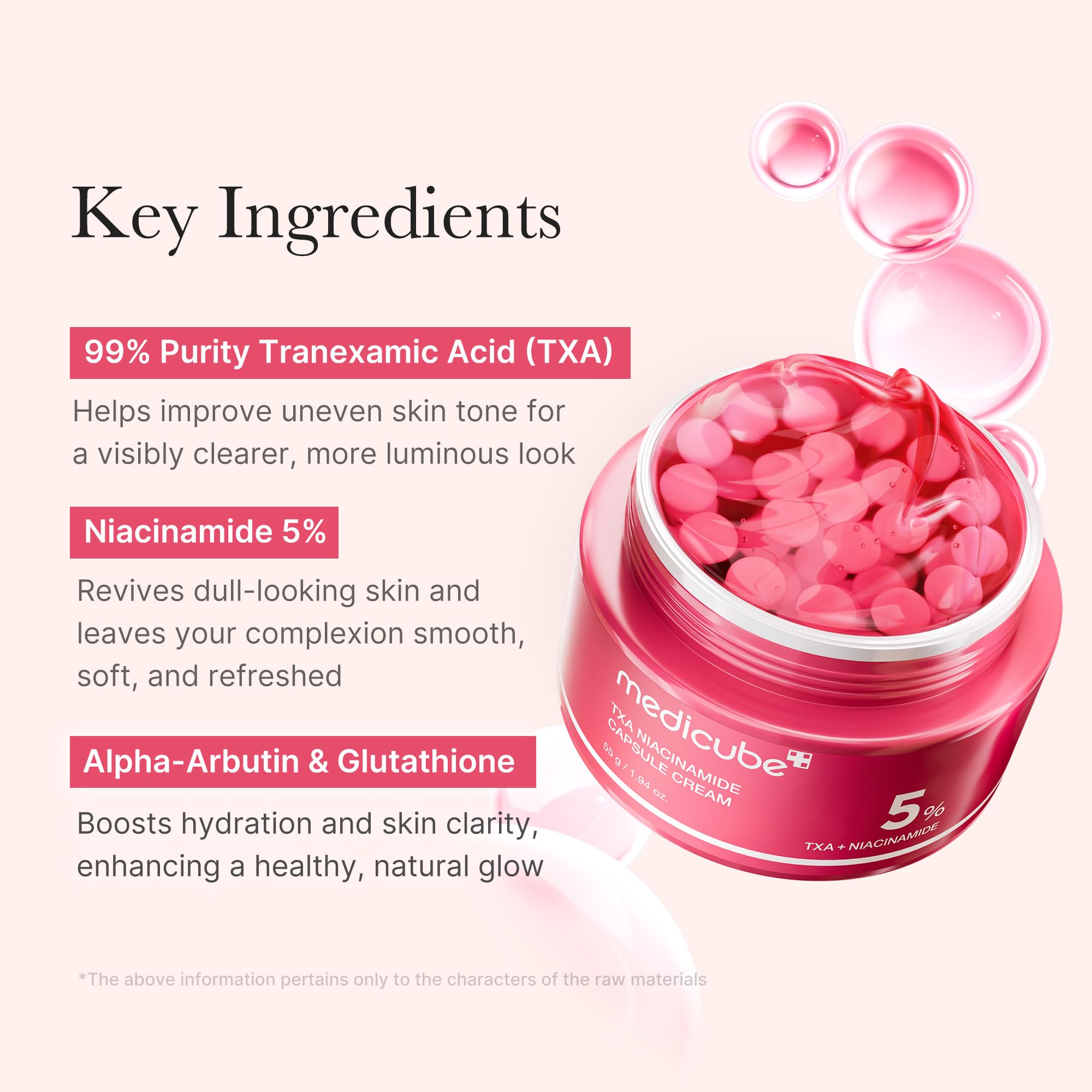 medicube Capsule Cream with Deep Vitamin C | Liposome Vitamin C Golden Capsule for Radiance & Firm-Looking Skin | Hydrating Glow Gel Texture | Korean Skincare, 1.94 oz