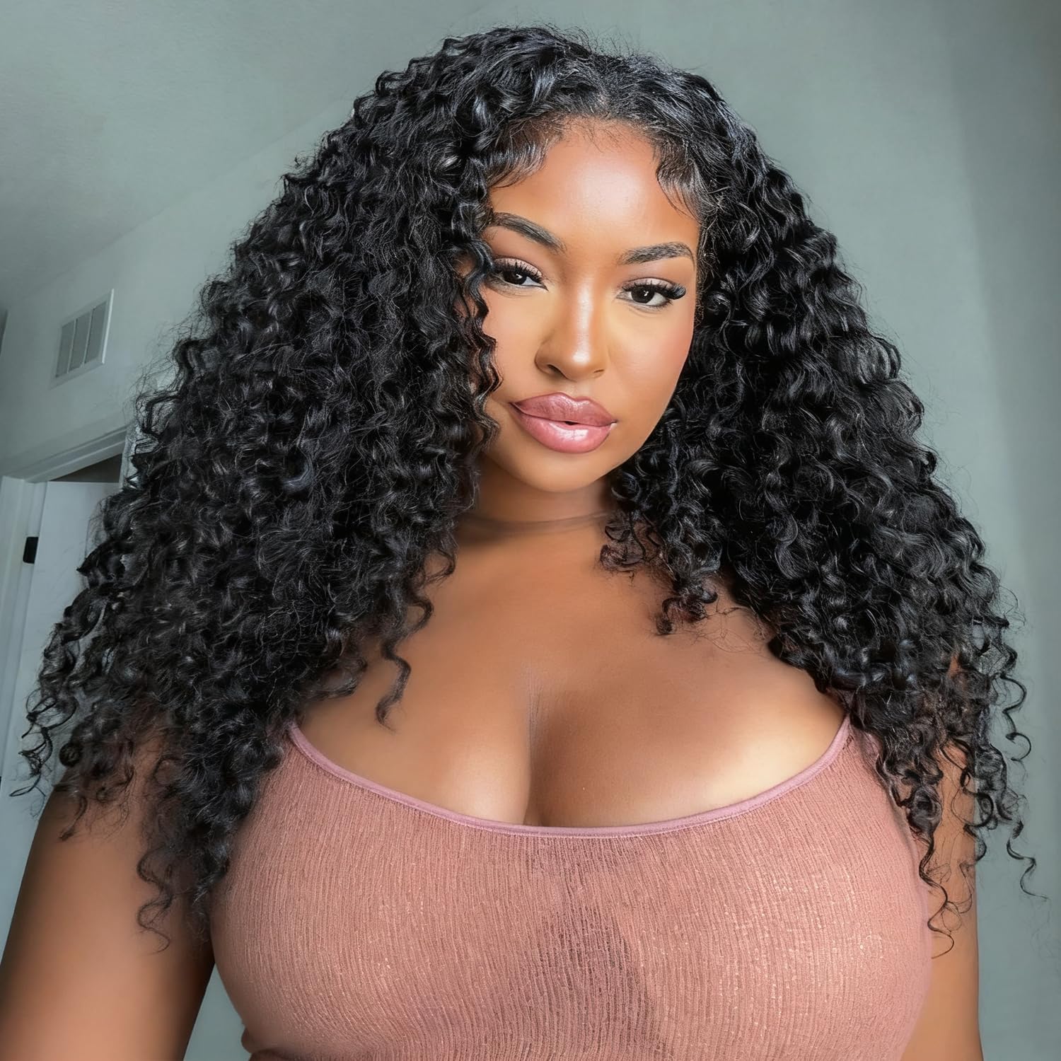 wigcool Hidden Strap Body Wave 360 613 Lace Front Wig Human Hair Glueless Wigs Human hair Pre Plucked Pre Bleached 180% Density Blonde Wig With Drawstring HD Full Lace Human Hair Wigs 20Inch